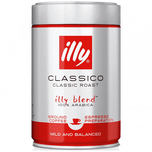 Illy Καφές Εσπρέσσο Normal Αλεσμένος 250gr