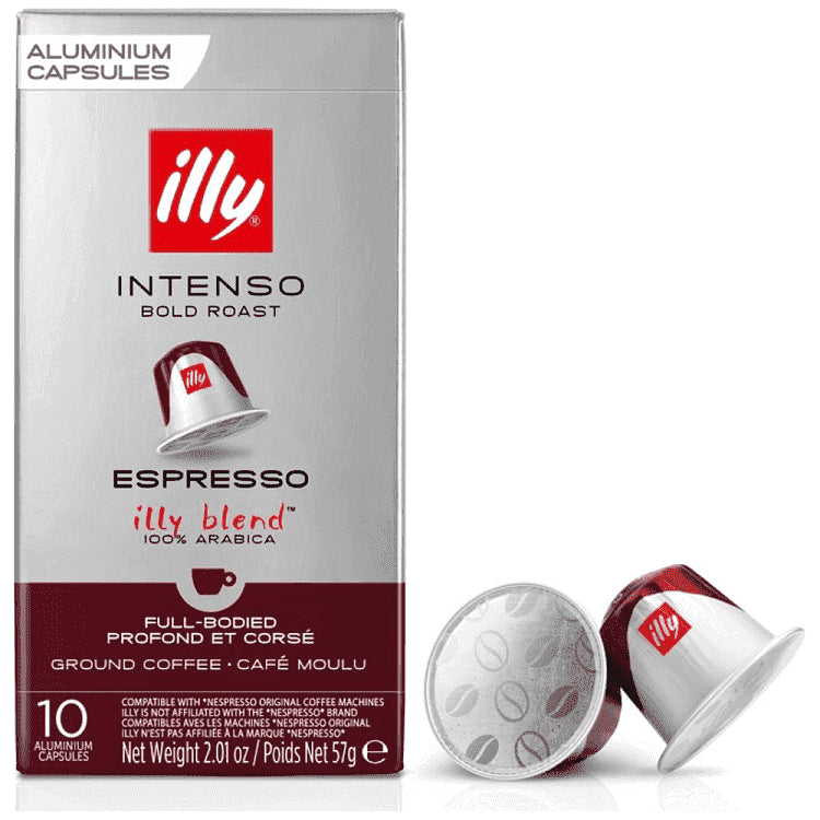Illy Espresso Intenso Κάψουλες Συμβατές Με Μηχ. Nespresso*10τμχ