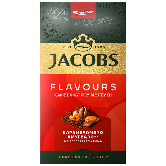 JACOBS Καφές Φίλτρου Καραμελωμένο Αμύγδαλο 250gr