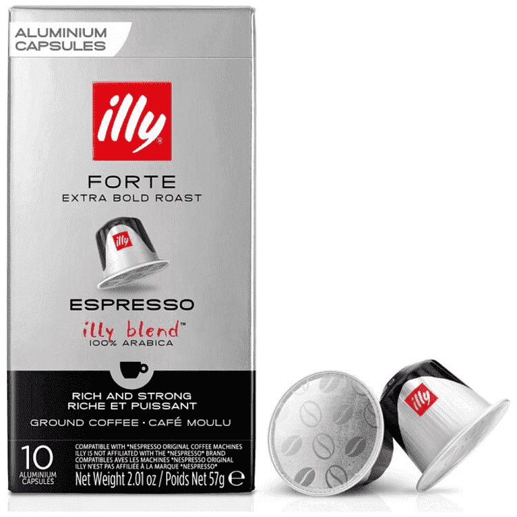 Illy Espresso Forte Κάψουλες Συμβ. Με Μηχ. Nespresso* 10τμχ