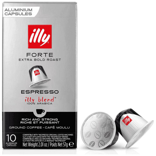 Illy Espresso Forte Κάψουλες Συμβ. Με Μηχ. Nespresso* 10τμχ