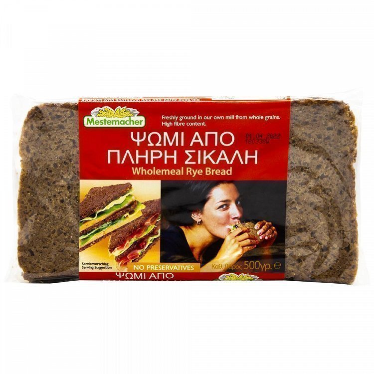 Mestemacher Ψωμί Volkornbrot 500gr