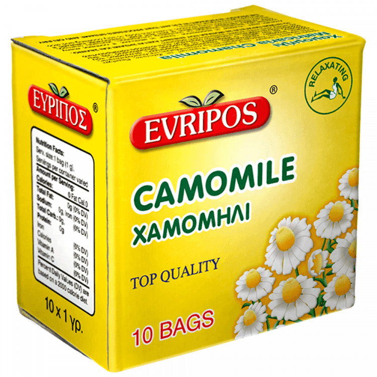 Ευρίπος Χαμομήλι Κουτί 10 Φακελάκια