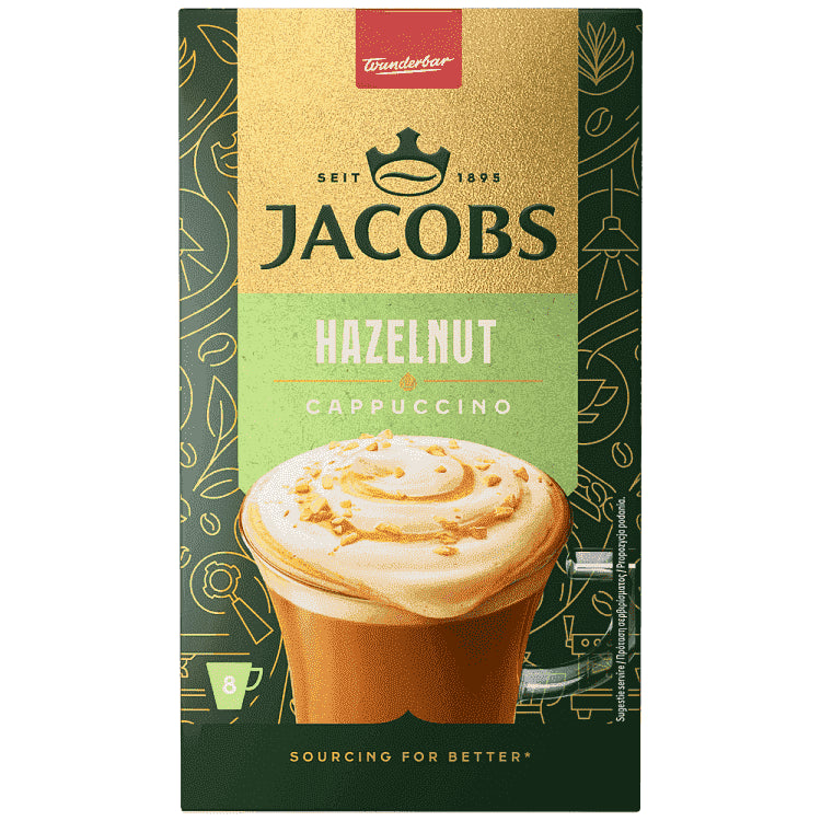 Jacobs Καφές Cappuccino Hazelnut 142gr