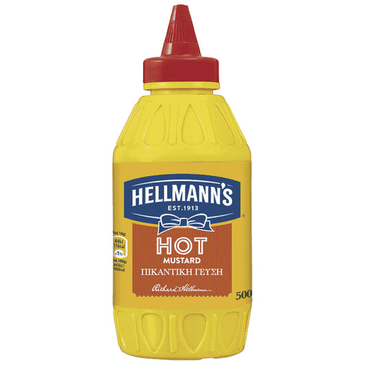 Hellmann's Μουστάρδα Πικάντικη 500gr