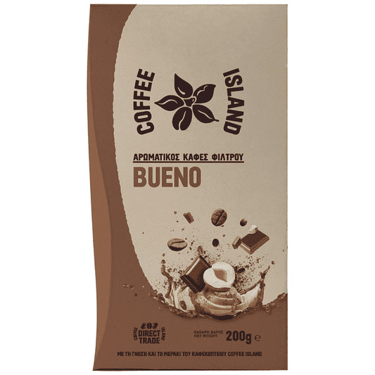 Coffe Island Καφές Φίλτρου Bueno 200gr