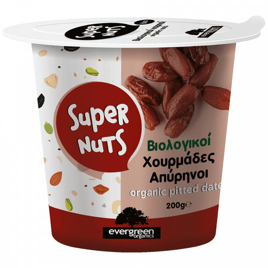 Evergreen Χουρμάδες Απύρηνοι Βιολογικοί 200gr