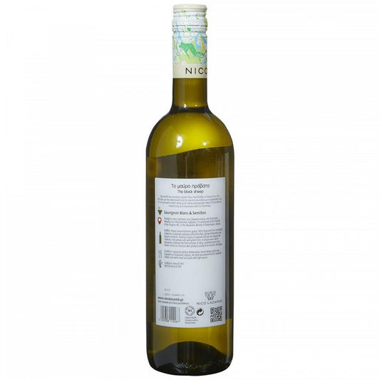 Ν.Λαζαρίδη Μαύρο Πρόβατο Λευκός Οίνος 750ml