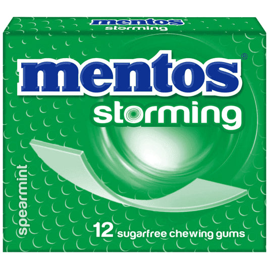 Mentos Storming Spearmint Τσίχλες 33gr