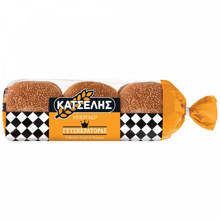 Κατσέλης Γευσηκράτορας Burger Σταρένιο 564gr