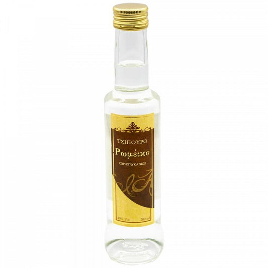 Ρωμέικο Τσίπουρο Χωρίς Γλυκάνισο 200ml