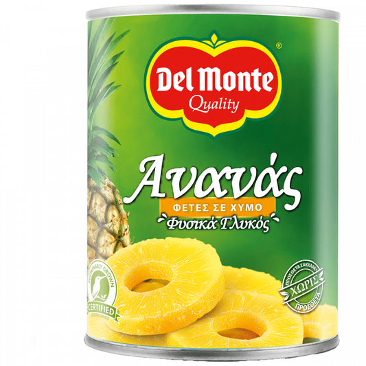 Delmonte Κομπόστα Ανανάς Σε Φυσικό Χυμό 565gr