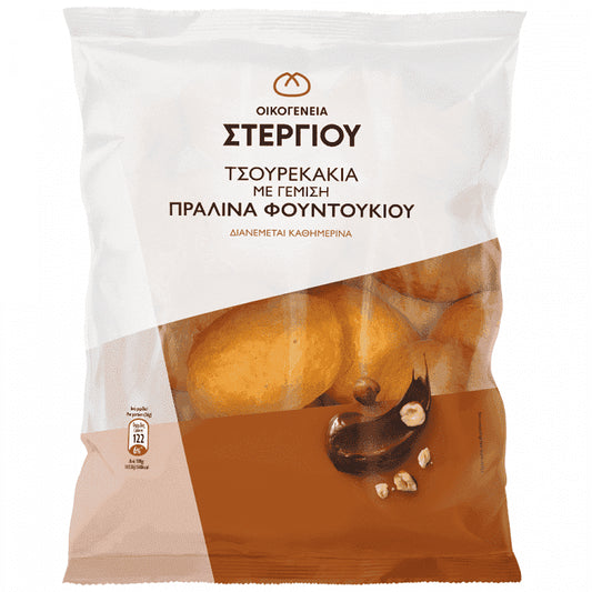 Οικογένεια Στεργίου Τσουρεκάκι Πραλίνα 360gr