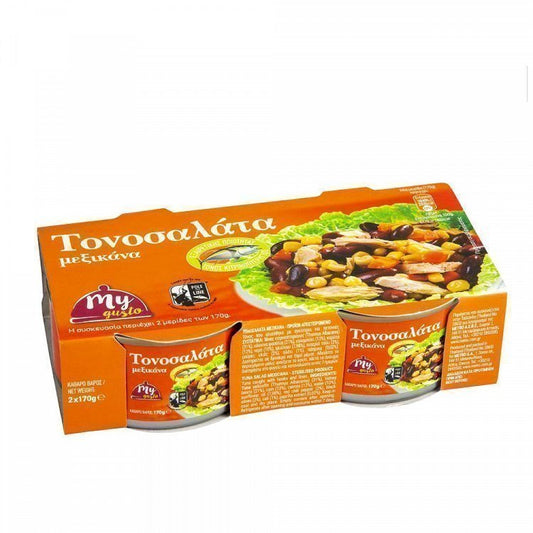 My Gusto Τονοσαλάτα Mexicana 2x170gr