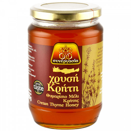 Συνεργασία Χρυσή Κρήτη Θυμαρίσιο Μέλι 900gr