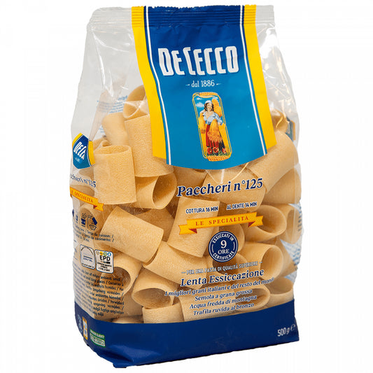 De Cecco Paccheri No 125 500gr
