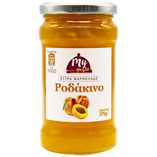 My Gusto Μαρμελάδα Extra Ροδάκινο 375gr