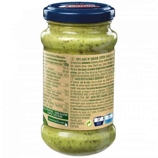 Barilla Pesto Με Βασιλικό Vegan 195gr