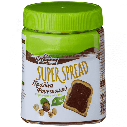 Όλυμπος Superspread Πραλίνα Στέβια 350gr