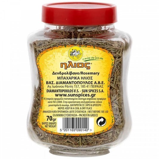 Ήλιος Δενδρολίβανο Γυάλινο 70gr
