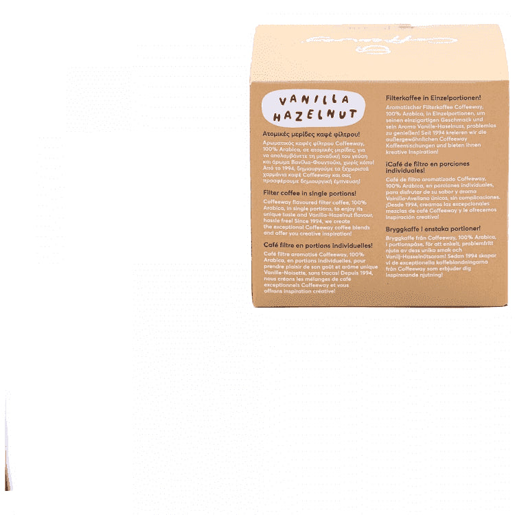Coffeeway Καφές Φίλτρου Ατομικές Μερίδες Vanilla Hazel 10τεμ 7,5gr