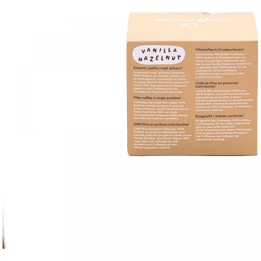 Coffeeway Καφές Φίλτρου Ατομικές Μερίδες Vanilla Hazel 10τεμ 7,5gr