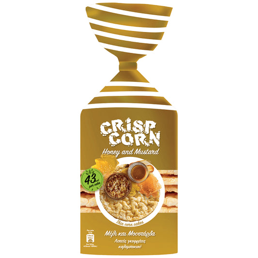 Crisp Corn Δημητριακά Μέλι & Μουστάρδα 123gr