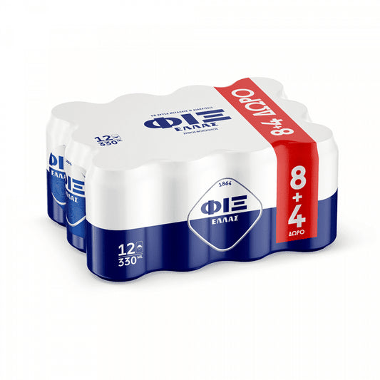 Fix Μπύρα Κουτί 330ml 8+4 Δώρο