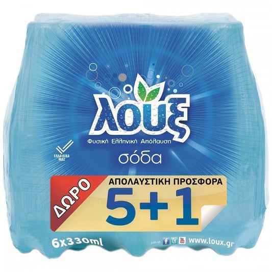 Λουξ Σόδα 330ml 5+1 Δώρο