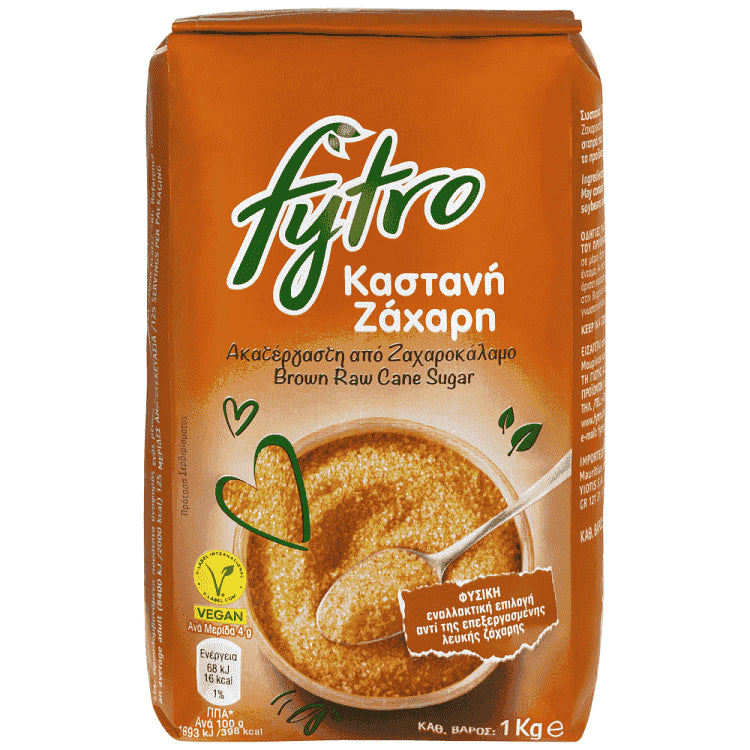 Fytro Ζάχαρη Καστανή Ακατέργαστη 1Kg