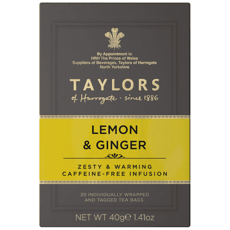 Taylors Τσάι Λεμόνι & Τζίντζερ 20 Φύλλων 40gr