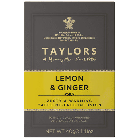 Taylors Τσάι Λεμόνι & Τζίντζερ 20 Φύλλων 40gr