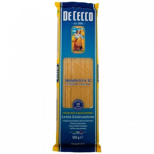 De Cecco Spaghetti No 12 500gr