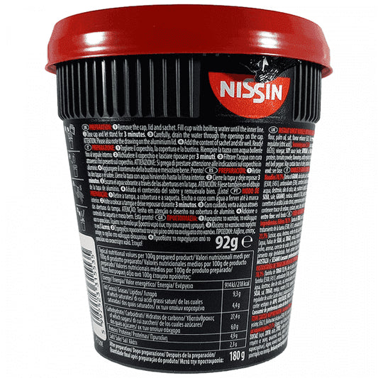 Nissin Soba Noodles Cup Chili 92gr