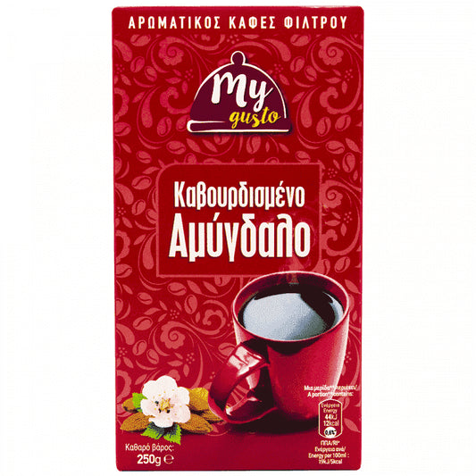 My Gusto Καφές Φίλτρου Αμύγδαλο 250gr