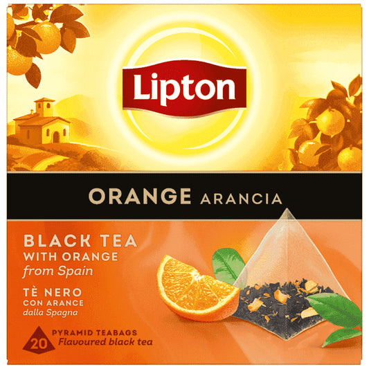 Lipton Τσάϊ Πορτοκάλι 20 Φακελάκια 1,7gr
