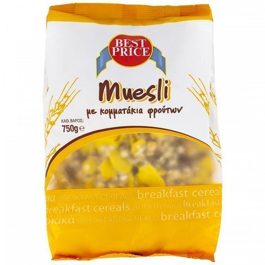 Best Price Μuesli Με Φρούτα 750gr