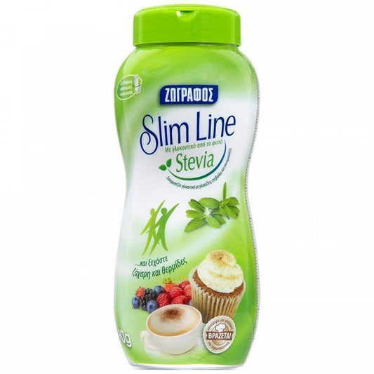 Ζωγράφος Slim Line Γλυκαντικό Με Stevia Σε Σκόνη 90gr
