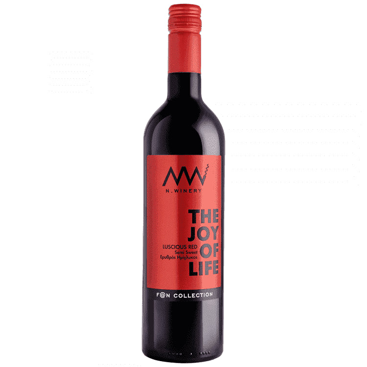 Fun Ερυθρός Ημίγλυκος Οίνος 750ml