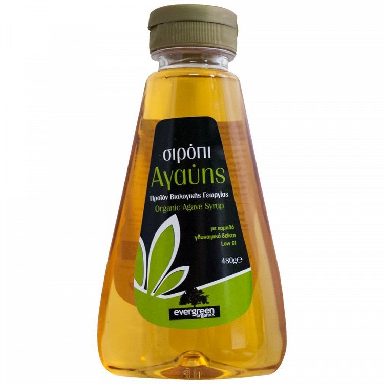 Evergreen Organics Σιρόπι Αγαύης Bio 480ml