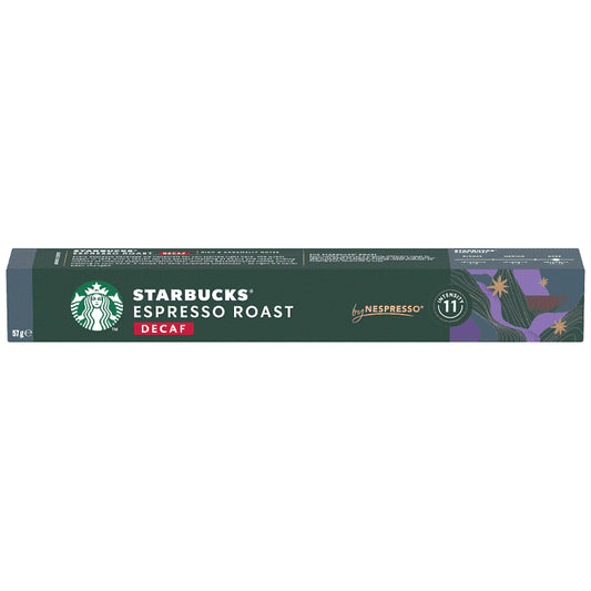 Starbucks Espresso Roast Decaf Κάψουλες Συμβατές Με Μηχανές Nespresso* 57gr