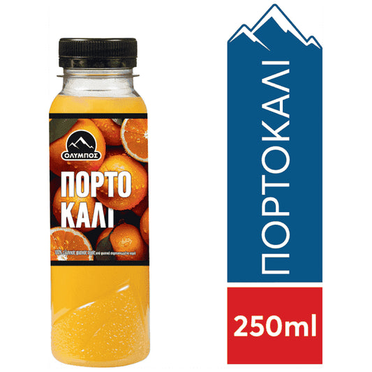 Όλυμπος Φυσικός Χυμός Πορτοκάλι 250ml