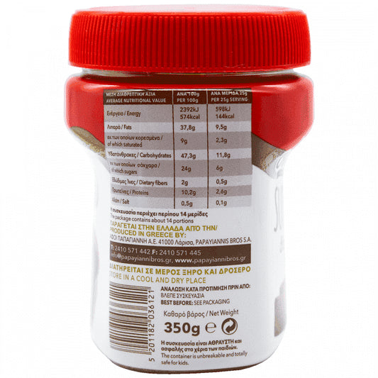Όλυμπος Superspread Πραλίνα Μπισκότο Ταχίνι 350gr