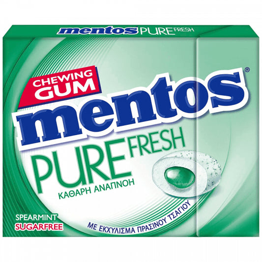 Mentos Pure Fresh Spearmint Τσίχλες 12τεμ