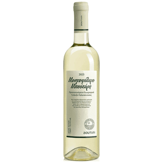 Μοσχοφίλερο Μπουτάρη Λευκός Οίνος 750ml