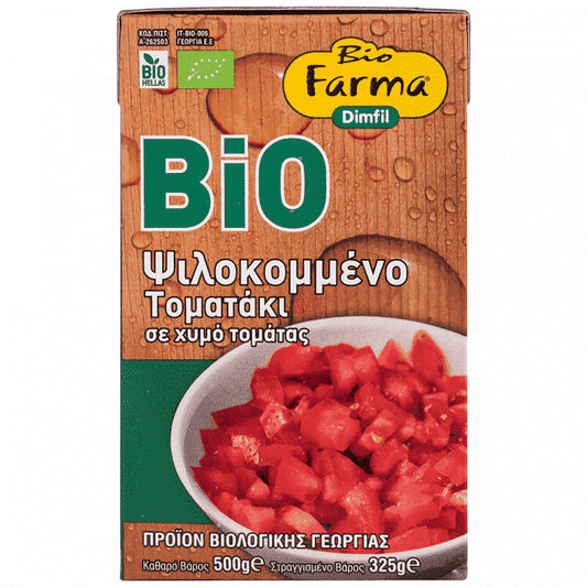 Bio Farma Τοματάκι Ψιλοκομμένο Βιολογικό 500gr