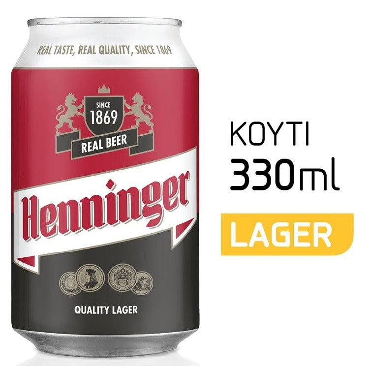 Henninger Μπύρα Κουτί 330ml