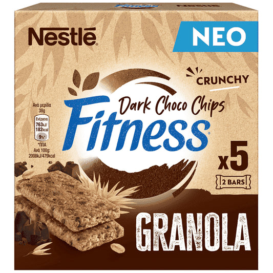 Fitness Granola Bar Chocolate 5x38gr