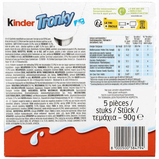 Ferrero Kinder Tronky 5x90gr