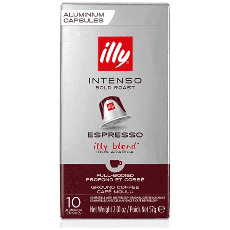 Illy Espresso Intenso Κάψουλες Συμβατές Με Μηχ. Nespresso*10τμχ